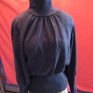 Express Black mock turtleneck sweater